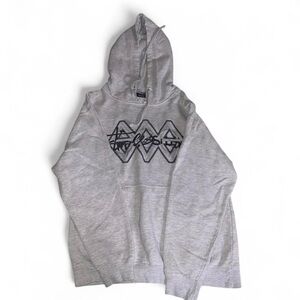 stussy | grey hoodie
